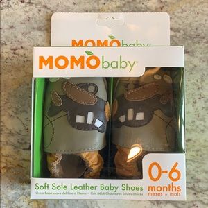 Momo baby leather shoes